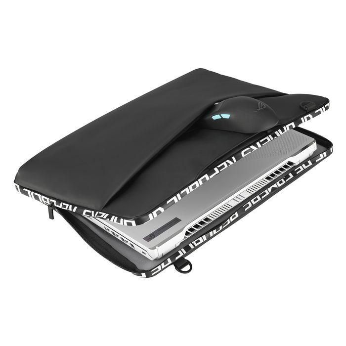 Asus ROG Ranger Carry Sleeve 16 pulgadas, Funda Protectora para Portátil, Resistente al Agua, Versátil 4 Asus ROG Ranger Carry Sleeve 16 pulgadas, Funda Protectora para Portátil, Resistente al Agua, Versátil 4