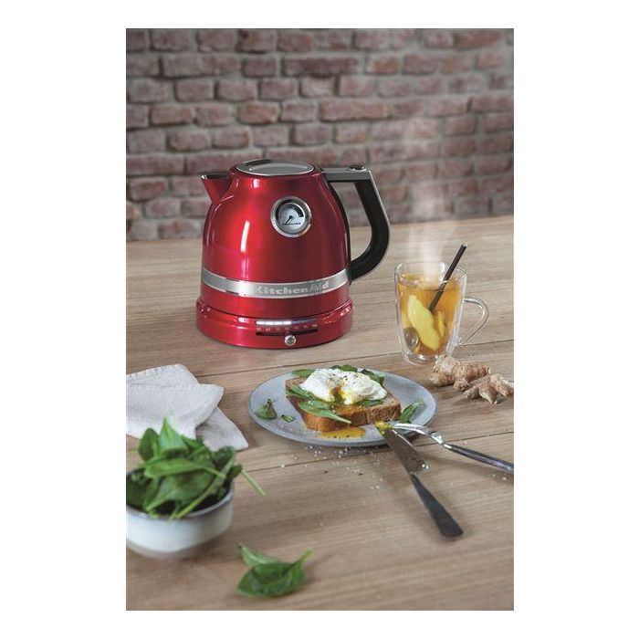 Kitchenaid 5KEK1522 Hervidor de Agua 1.5L Rojo Manzana con Control de Temperatura y Pared Dual 8 Kitchenaid 5KEK1522 Hervidor de Agua 1.5L Rojo Manzana con Control de Temperatura y Pared Dual 8
