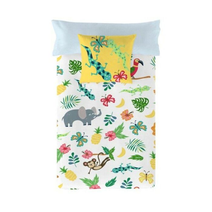 Funda Nórdica Costura Jungle Exotic Cama de 90 (150 x 220 cm) Funda Nórdica Costura Jungle Exotic Cama de 90 (150 x 220 cm)