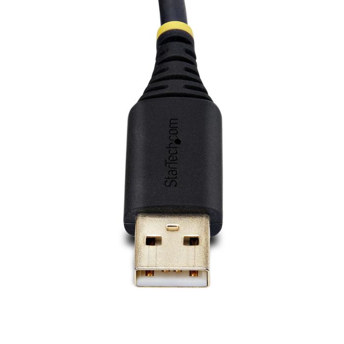Cable USB Startech 1P3FFCB-USB-SERIAL Negro 1 m 2