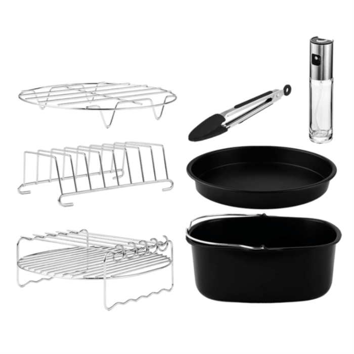Cecotec 04995 accesorio para freidoras Kit de accesorios Negro, Acero inoxidable Cecotec 04995 accesorio para freidoras Kit de accesorios Negro, Acero inoxidable