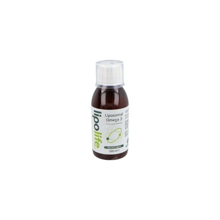 Lipolife Omega 3 Liposomal 150ml - Suplemento Vegano para el Cerebro y la Vista