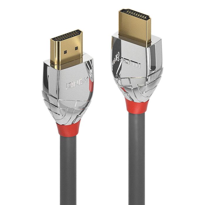 Lindy Cable HDMI Alta Velocidad 2m Cromo Line, Soporta 4K 4096x2160@60Hz, 18Gbps, HDMI 2.0, Blindaje Triple, Contactos Oro 24K Lindy Cable HDMI Alta Velocidad 2m Cromo Line, Soporta 4K 4096x2160@60Hz, 18Gbps, HDMI 2.0, Blindaje Triple, Contactos Oro 24K