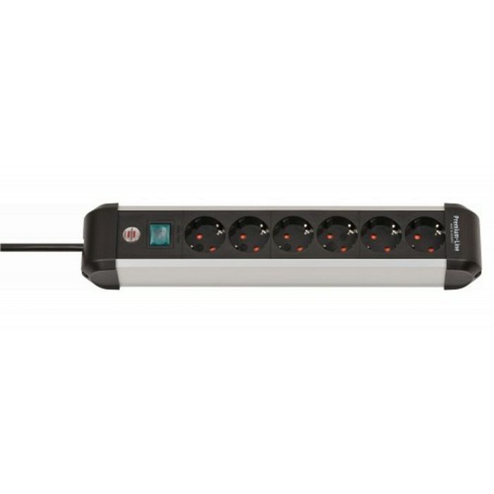 Regleta Enchufes 6 Tomas con Interruptor Brennenstuhl Premium-Alu-Line 3500 W (3 m) 0 Regleta Enchufes 6 Tomas con Interruptor Brennenstuhl Premium-Alu-Line 3500 W (3 m) 0