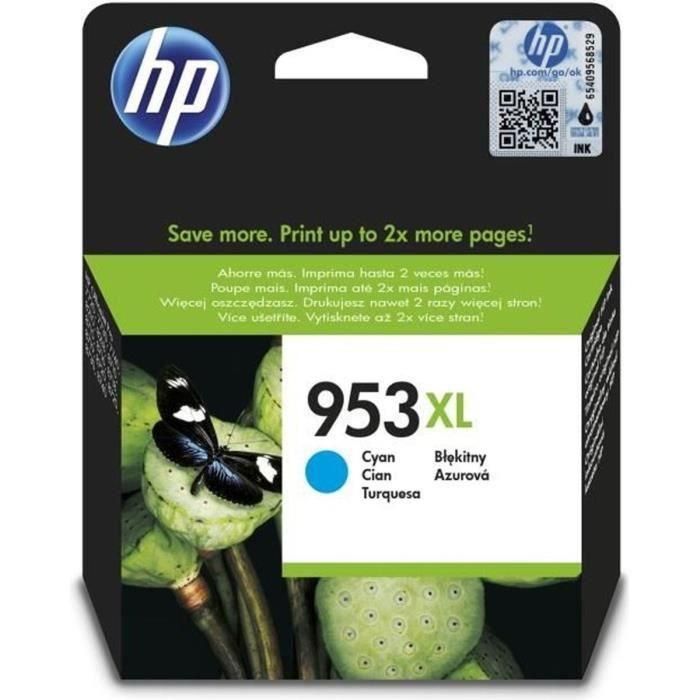 Hp Tinta Cian Oficejet Pro 8710-8720-8730-8740 - Nº 953XL