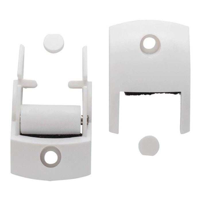 Schellenberg 15651 Guía cinta duo maxi rodillos y burlete para cintas de 23mm, fácil montaje, 34x61x15 mm 1