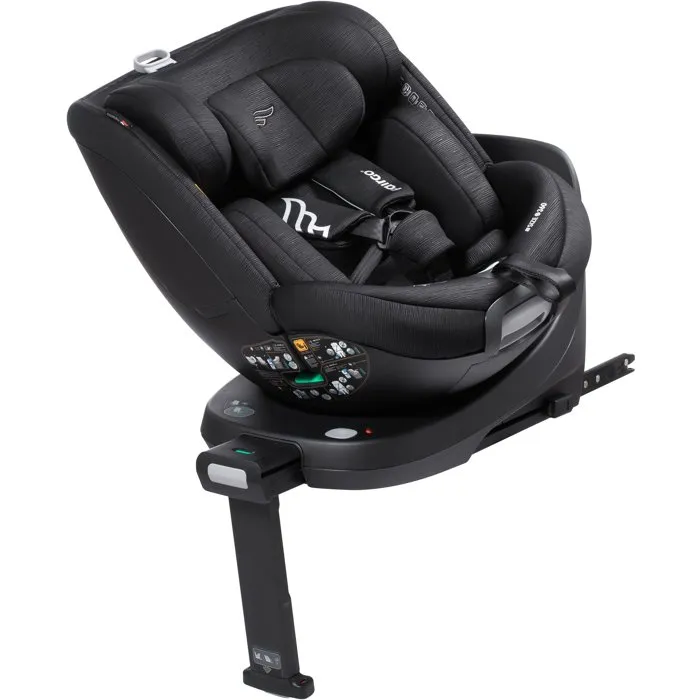 Babyauto Silla de Coche Magna Plus Grupo 0/1/2/3 I-Size 40/125 cm Isofix Giratoria 360° Reclinable Negro BAB8435593702352 1