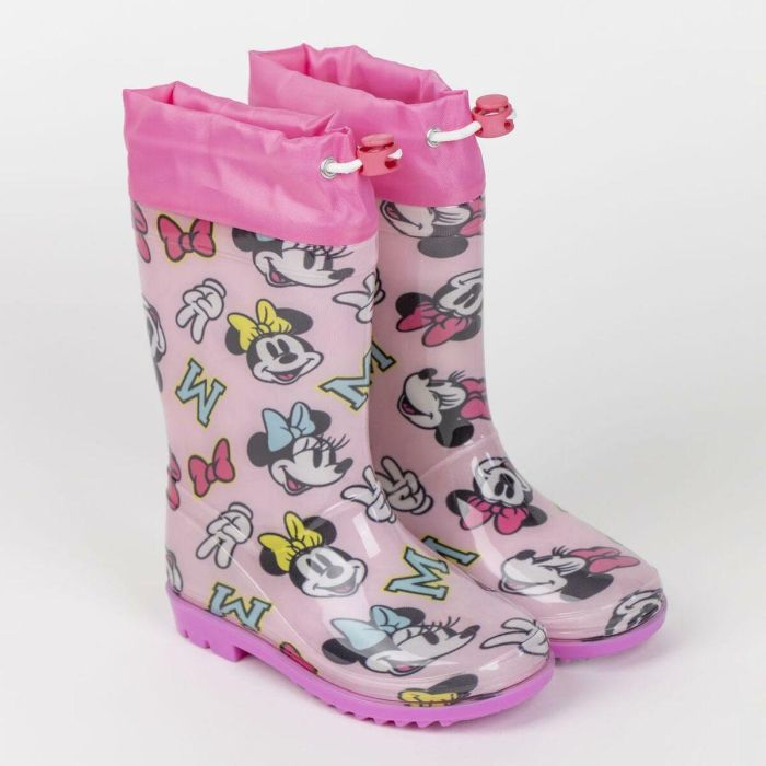 Botas de Agua Infantiles Minnie Mouse Rosa 3 Botas de Agua Infantiles Minnie Mouse Rosa 3