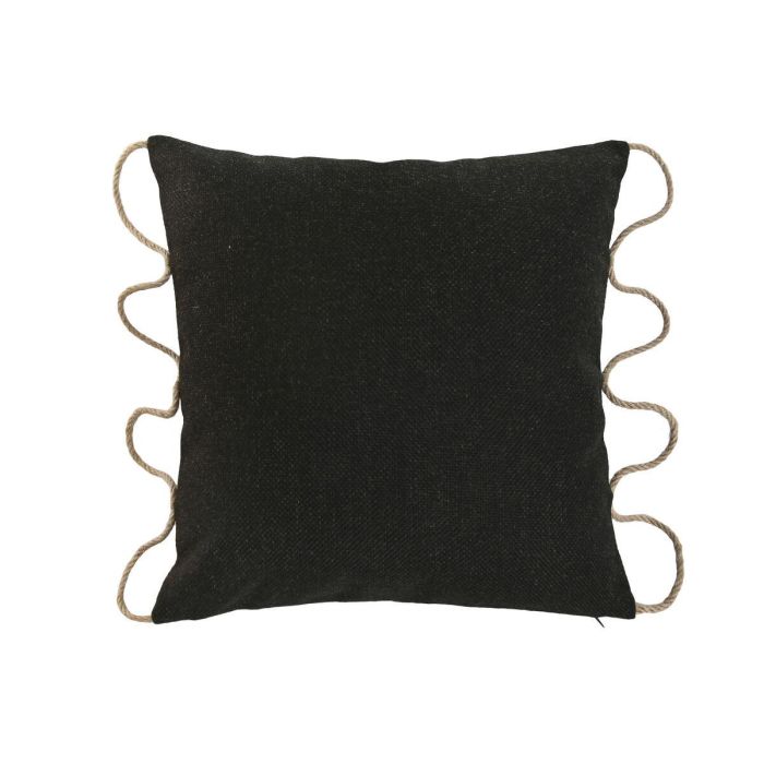 Cojin Shabby DKD Home Decor Negro 15 x 45 x 45 cm