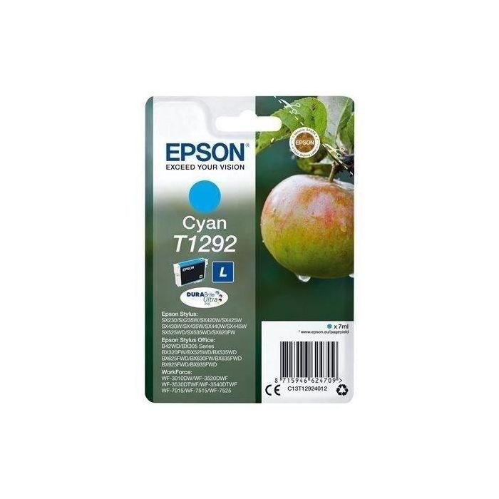 Ink-Jet Epson Stylus 1292 Cian Sx420 W - 425 W - Office Bx305F - Bx320F -Alta Capacidad-