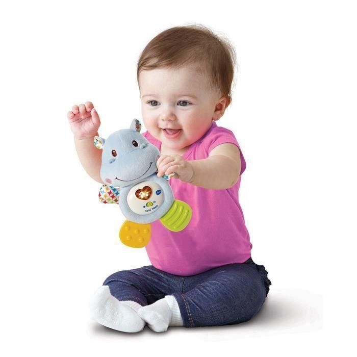 VTECH BABY - Sonajero Croc'Hippo - Peluche Texturizado 1 VTECH BABY - Sonajero Croc'Hippo - Peluche Texturizado 1