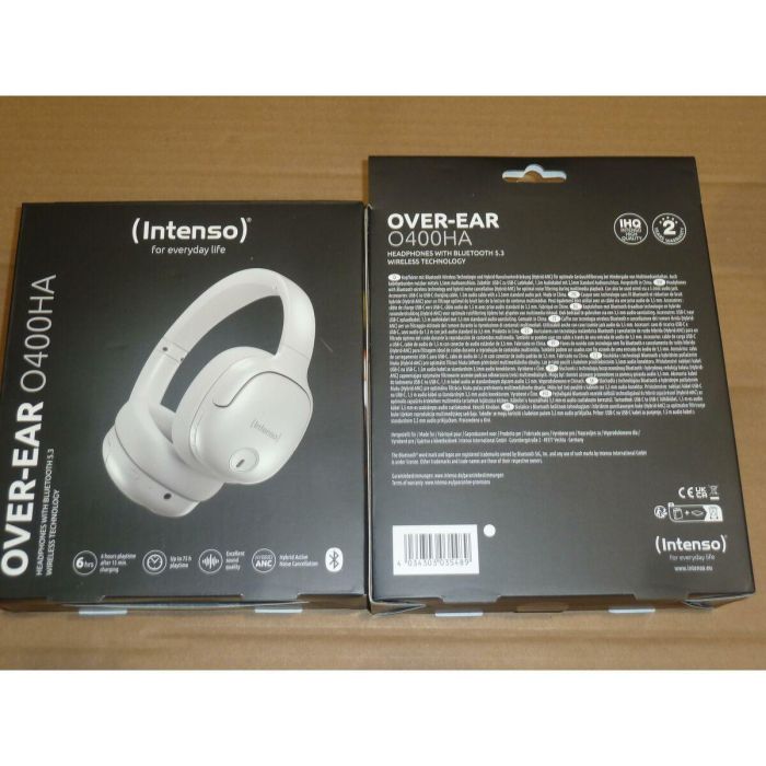 Auriculares INTENSO O400HA Blanco 4 Auriculares INTENSO O400HA Blanco 4