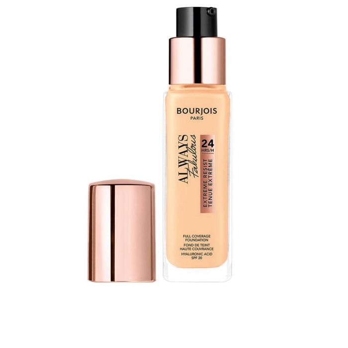 Base de Maquillaje Fluida Always Fabulous 24h Bourjois 30 ml 0 Base de Maquillaje Fluida Always Fabulous 24h Bourjois 30 ml 0