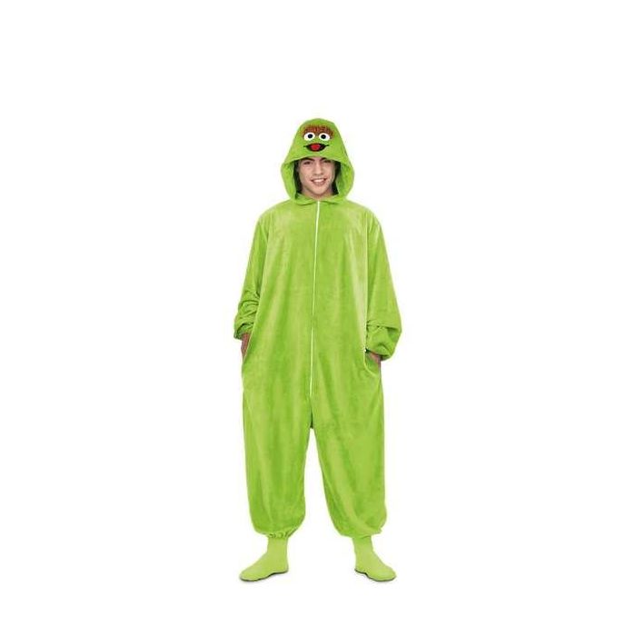Disfraz pijama oscar el gruñón talla m-l 1 Disfraz pijama oscar el gruñón talla m-l 1