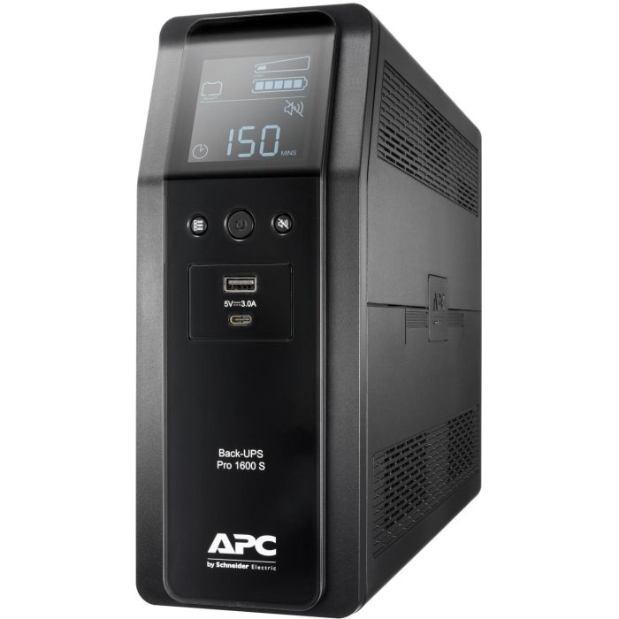 APC BR1600SI Sistema de Alimentación Ininterrumpida (UPS) Línea Interactiva 1.6kVA 960W 8 Salidas AC 1 APC BR1600SI Sistema de Alimentación Ininterrumpida (UPS) Línea Interactiva 1.6kVA 960W 8 Salidas AC 1