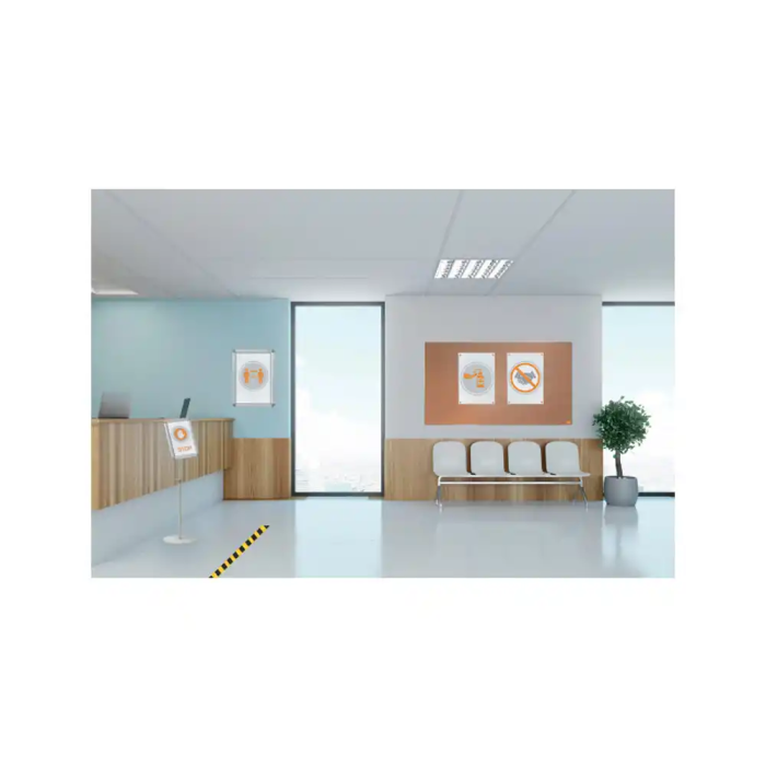 Nobo Atril de Suelo Premium Plus Altura Ajustable hasta 140 cm DIN A3 5