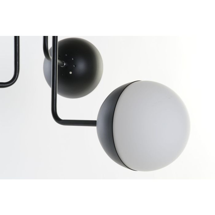 Lampara Techo Moderno DKD Home Decor Negro Blanco 58 x 46 x 61 cm 2 Lampara Techo Moderno DKD Home Decor Negro Blanco 58 x 46 x 61 cm 2