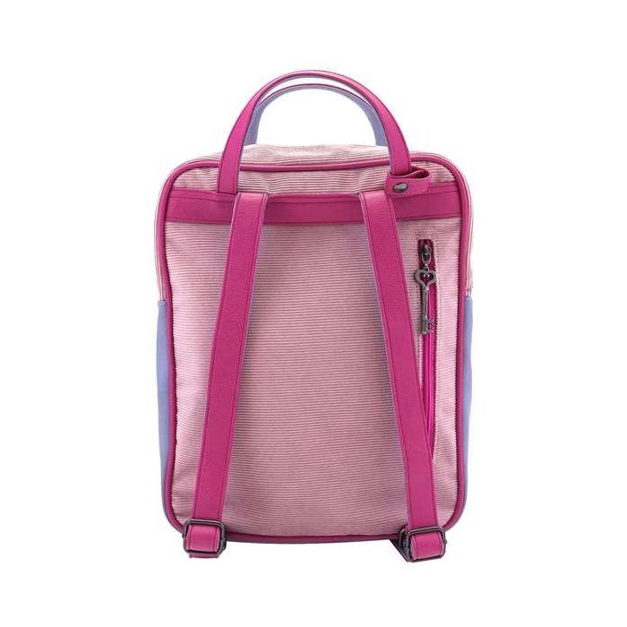 Mochila Gorjuss Cheshire cat Rosa Morado (27 x 10 x 37 cm)