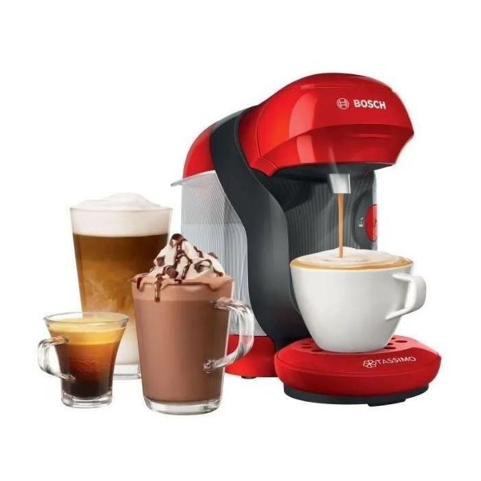 Multi -Boissons Bosch - TAS1103 - Tassimo - Rojo