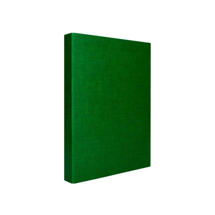 Carpeta De 4 Anillas 25 mm Mixtas Liderpapel Folio Cartonforrado Paper Coat Verde 3