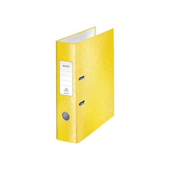 Archivador Palanca Leitz Wow A4 180º 80Mm Amarillo