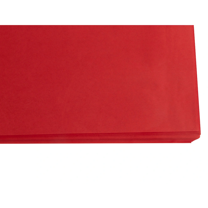 Liderpapel Papel de Seda Rojo 52x76 cm 18 gr Paquete de 25 Hojas 3