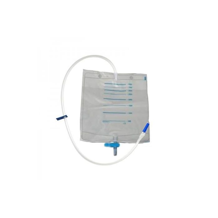 Bolsa Orina 2 Litros con Grifo en Cruz 1 Unidad