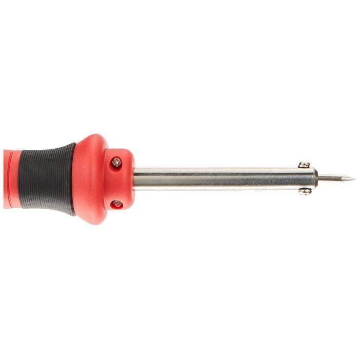 ROTHENBERGER Soldador con soporte - 30W - Incluido con 2 puntas, cable de soldadura y esponja - Rojo 1 ROTHENBERGER Soldador con soporte - 30W - Incluido con 2 puntas, cable de soldadura y esponja - Rojo 1