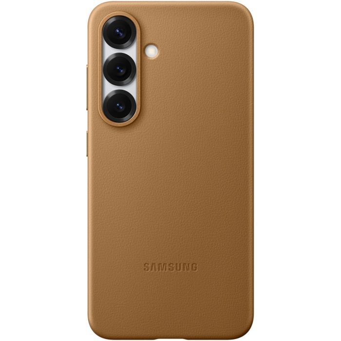 Samsung EF-VS931 Funda para Galaxy S25 Color Camel Imitación Piel Protección Contra Caídas Resistente a Rayones 0 Samsung EF-VS931 Funda para Galaxy S25 Color Camel Imitación Piel Protección Contra Caídas Resistente a Rayones 0