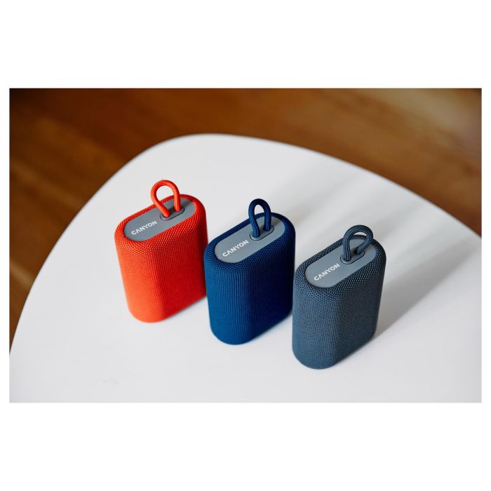 Canyon BSP-4 Altavoz Bluetooth Portátil, Lector TF, USB-C, 5W, Radio FM, Batería 1200 mAh, Color Gris Grafito 4