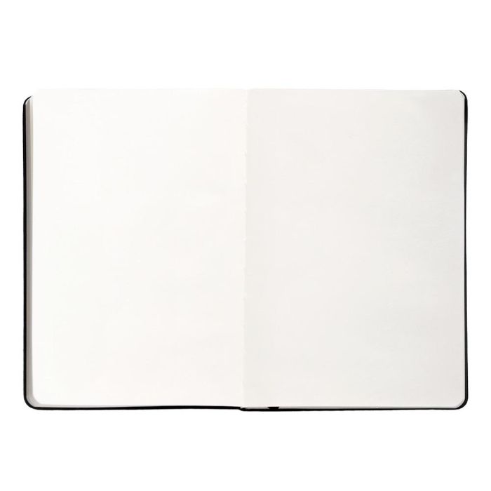 Cuaderno Con Gomilla Antartik Notes Tapa Dura A5 Hojas Lisas Negro 100 Hojas 80 gr Fsc 7