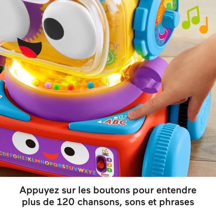 Fisher-Price - Jo the Robot 4 en 1 - Juguete de aprendizaje temprano - A partir de 6 meses 5 Fisher-Price - Jo the Robot 4 en 1 - Juguete de aprendizaje temprano - A partir de 6 meses 5