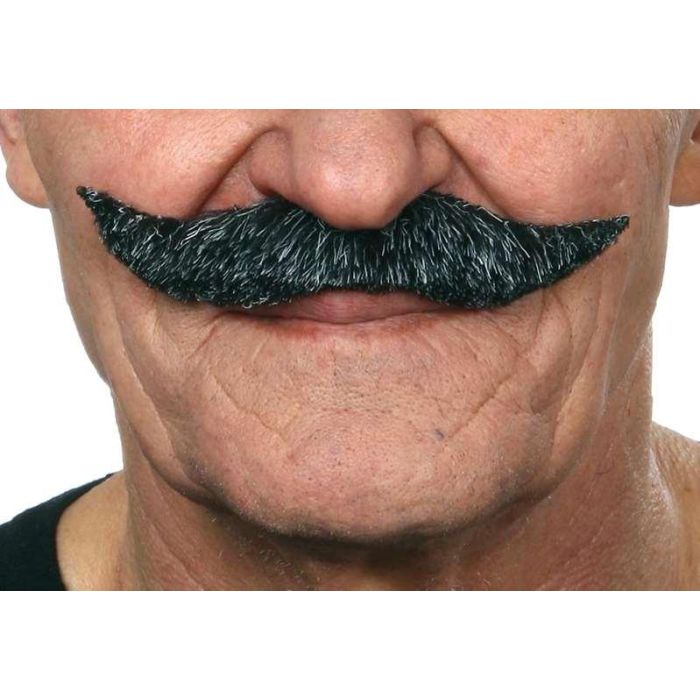 My Other Me Bigote de Disfraz para Adulto, Talla Única, Multicolor - Accesorio para Fiestas Temáticas y Carnaval