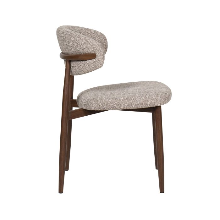 Silla Urban DKD Home Decor Beige Nogal 52 x 78 x 54 cm (2 Unidades) 4