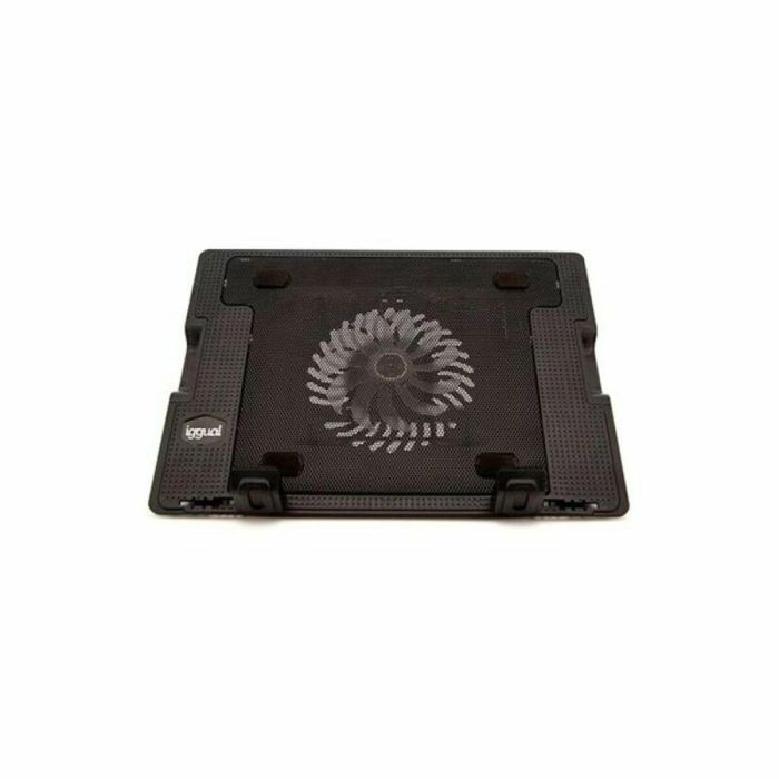 Base de Refrigeración para Portátil iggual IGG316764 Negro Multicolor Base de Refrigeración para Portátil iggual IGG316764 Negro Multicolor