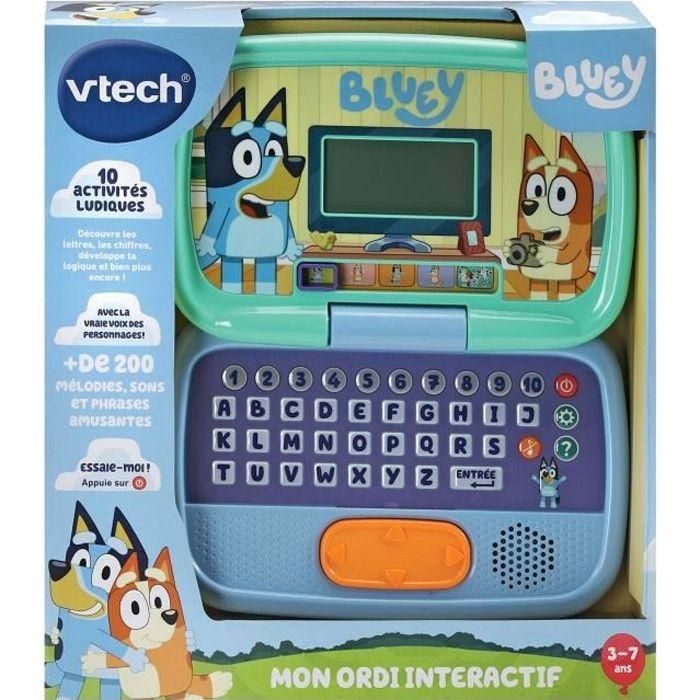 VTECH VT3417765309052 Bluey - Mi Computadora Interactiva 0 VTECH VT3417765309052 Bluey - Mi Computadora Interactiva 0