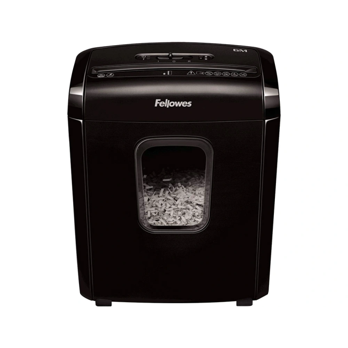 Fellowes Destructora LX-25M Capacidad 6 Hojas, Partículas P-4, Clips y Tarjetas, Papelera 11,5L 1