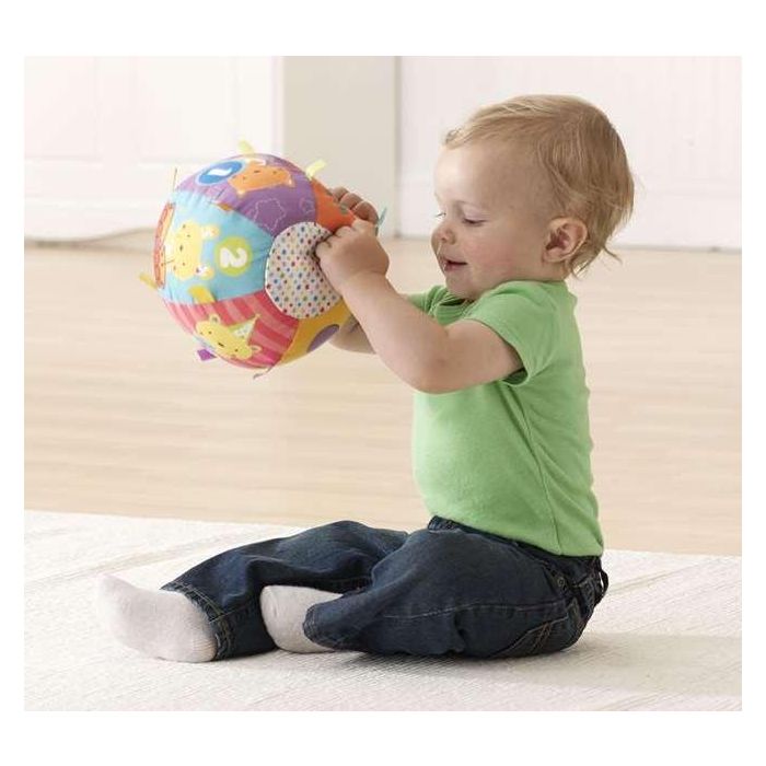 Vtech Pelota Cantarina con Texturas, 15 Melodías y 5 Canciones, 18 cm 5