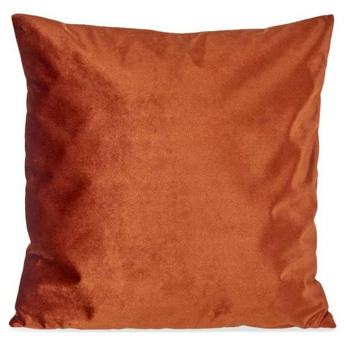 Cojín de terciopelo naranja 45x45 cm - Giftdecor (8 Unidades) Cojín de terciopelo naranja 45x45 cm - Giftdecor (8 Unidades)