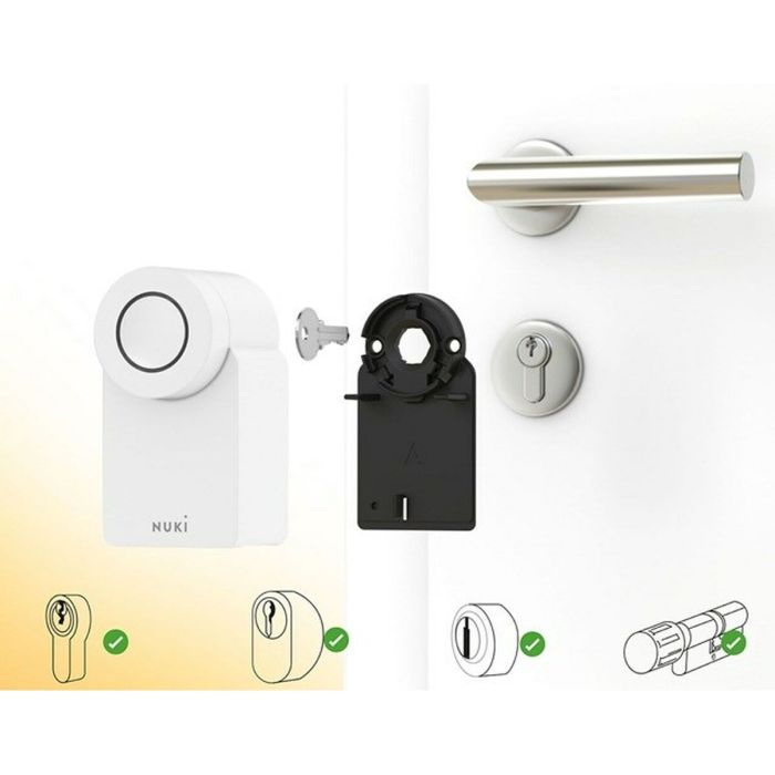 Cerradura Inteligente Nuki Smart Lock GO Blanco Plástico
