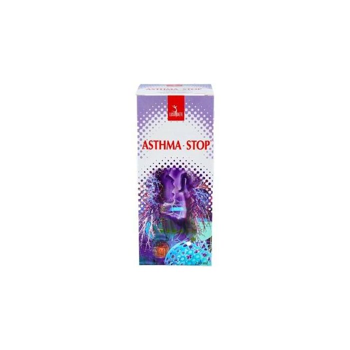 Lusodiete Asthma-Stop 250ml. Apoyo Nutricional para Función Respiratoria Saludable, Apto para Diabéticos