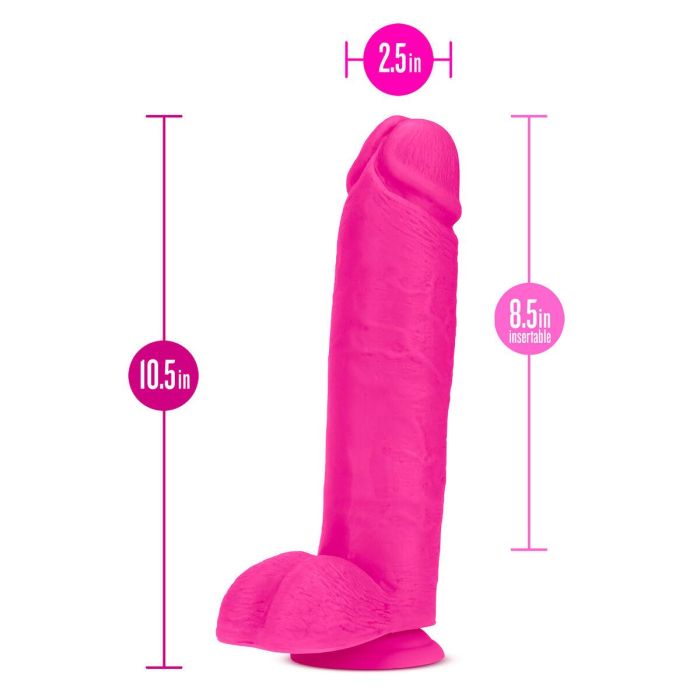 Dildo Blush Au Naturel Rosa Ø 6,2 cm 3