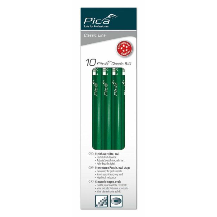Lápiz de albañil Pica Colgador 10 Piezas 7 Lápiz de albañil Pica Colgador 10 Piezas 7