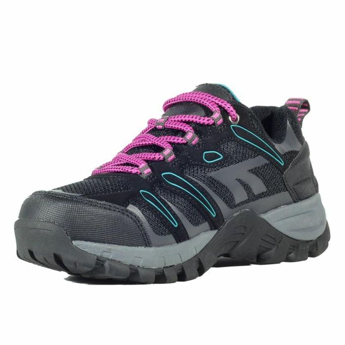 Botas de Montaña Hi-Tec Muflon Low Negro Mujer 2 Botas de Montaña Hi-Tec Muflon Low Negro Mujer 2