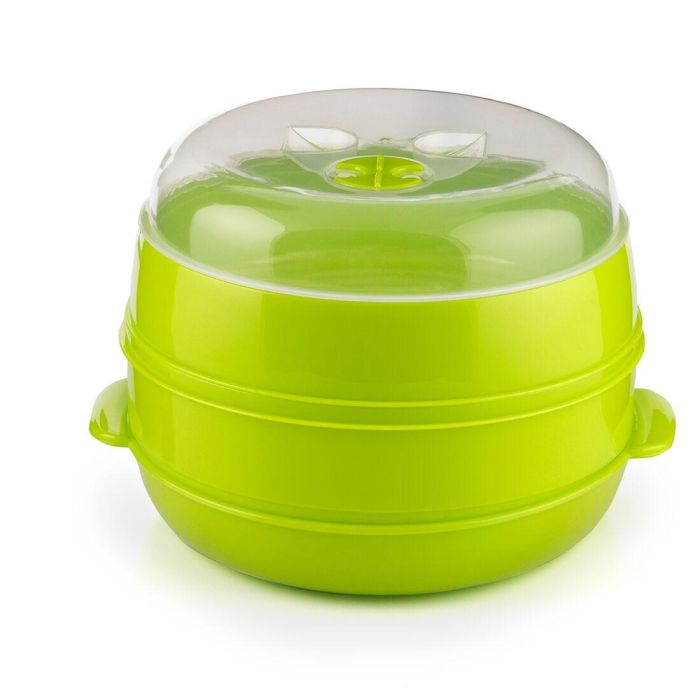Vaporera Doble para Microondas Codowave InnovaGoods 4 Vaporera Doble para Microondas Codowave InnovaGoods 4