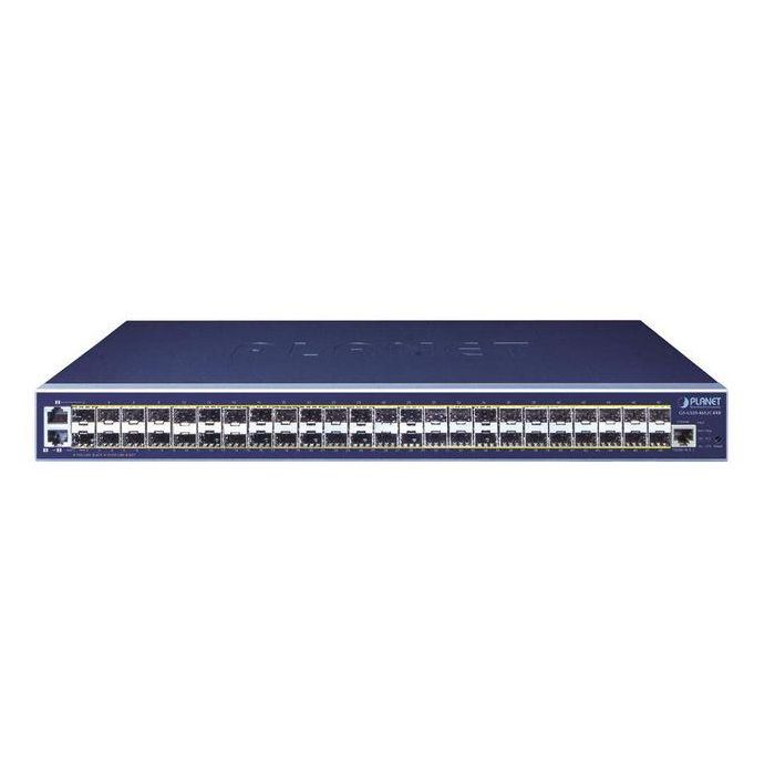 Planet GS-6320-46S2C4XR Switch Gestionable L3 con 46 Puertos SFP 100/1000X, 2 TP/SFP Gigabit y 4 Puertos 10G SFP+