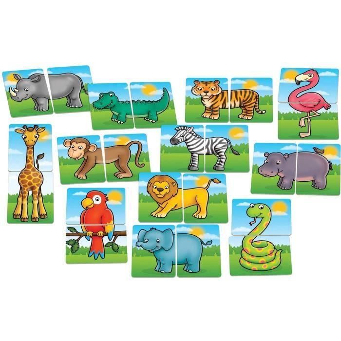 La selva - Juego de parejas - HUERTO 1 La selva - Juego de parejas - HUERTO 1