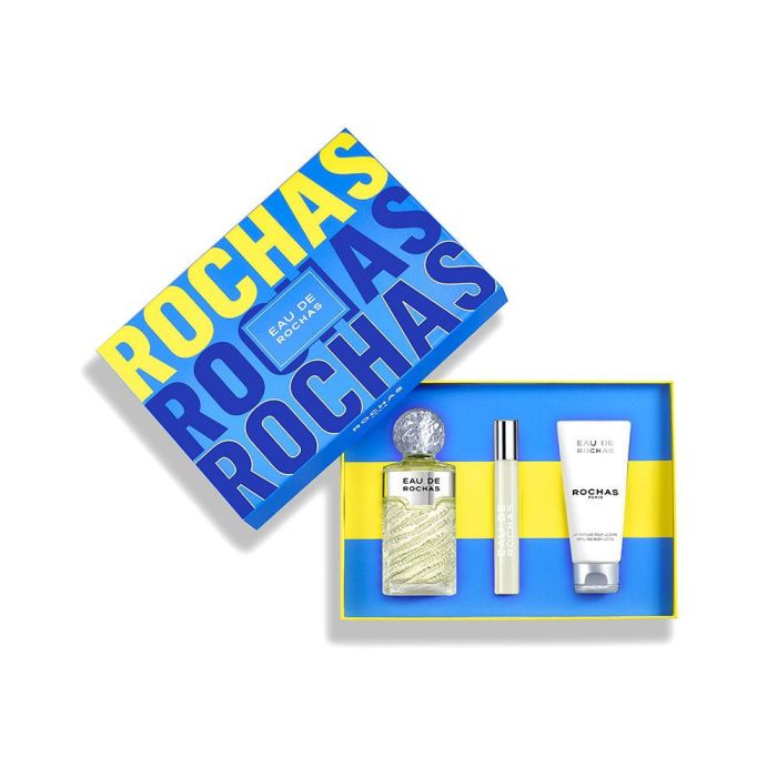 Rochas Eau de Rochas Estuche 3 pz Eau de Toilette Vaporizador 100 ml Loción Corporal 100 ml Vaporizador 20 ml Mujer 1 Rochas Eau de Rochas Estuche 3 pz Eau de Toilette Vaporizador 100 ml Loción Corporal 100 ml Vaporizador 20 ml Mujer 1