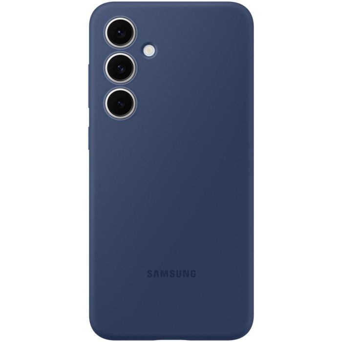 Samsung EF-PS721 Funda Silicona para Samsung Galaxy S24 FE 6.7" Azul Oscuro Protección Antigolpes y Arañazos