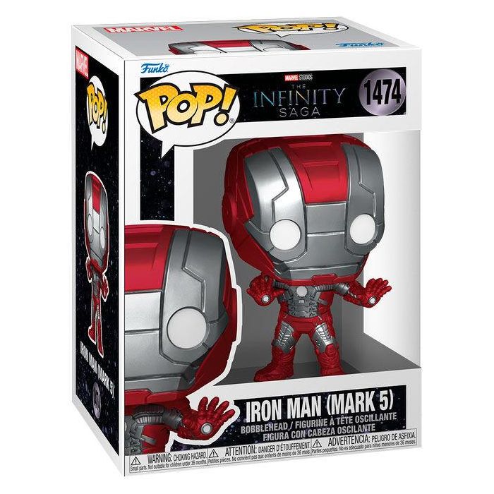 Figura POP Marvel Infinity Saga Iron Man Mark 5 0 Figura POP Marvel Infinity Saga Iron Man Mark 5 0